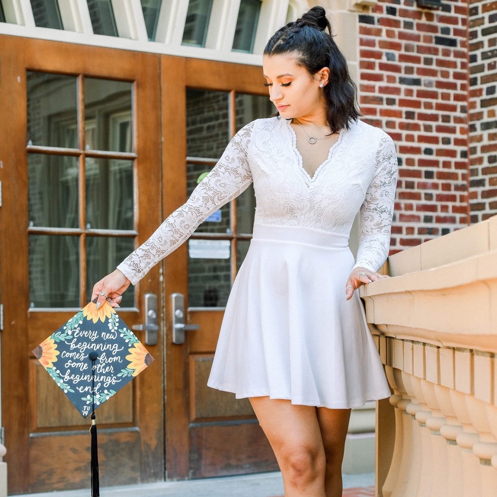 White Lacey dress